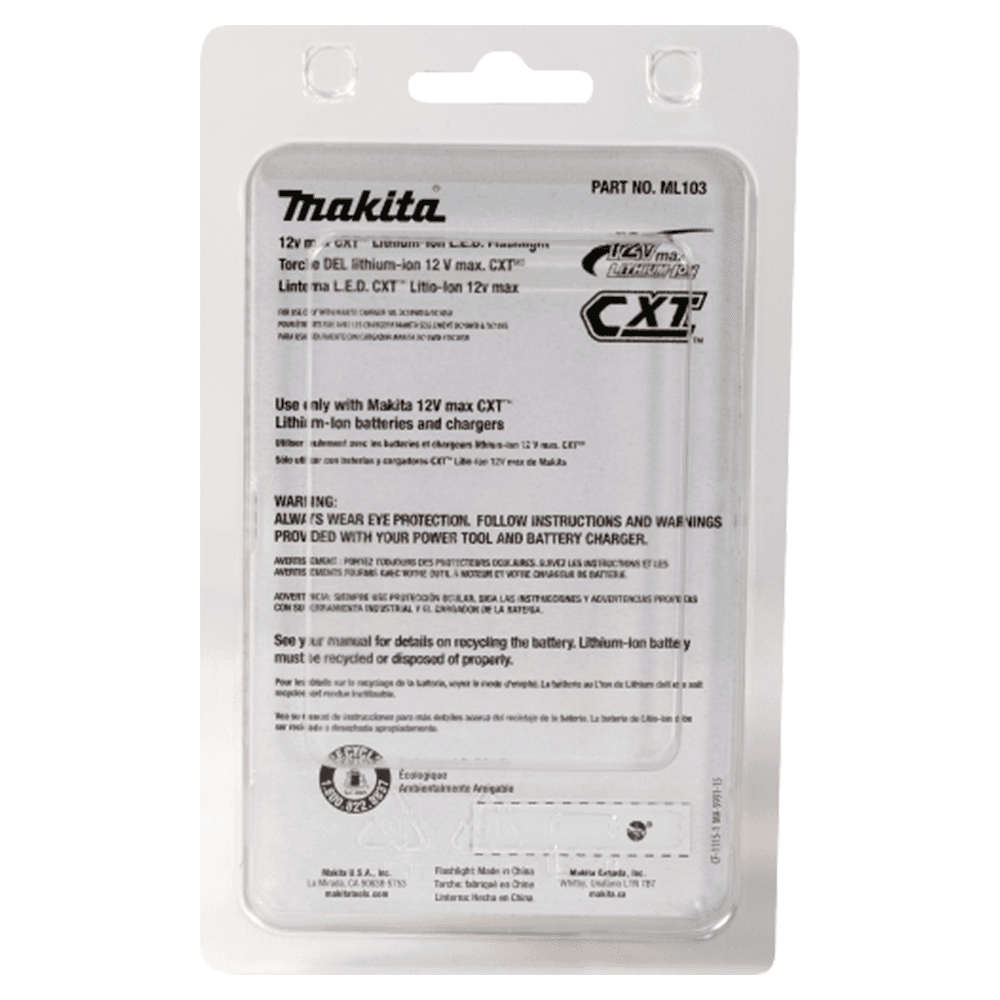 12V Max CXT Lithium‑Ion Cordless L.E.D. Flashlight Alt 12 - Image