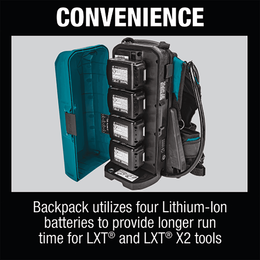 ConnectX/LX/LXT X2/XGT Portable Backpack Power Supply with 6 Batteries (6.0Ah) Alt 19 - Image
