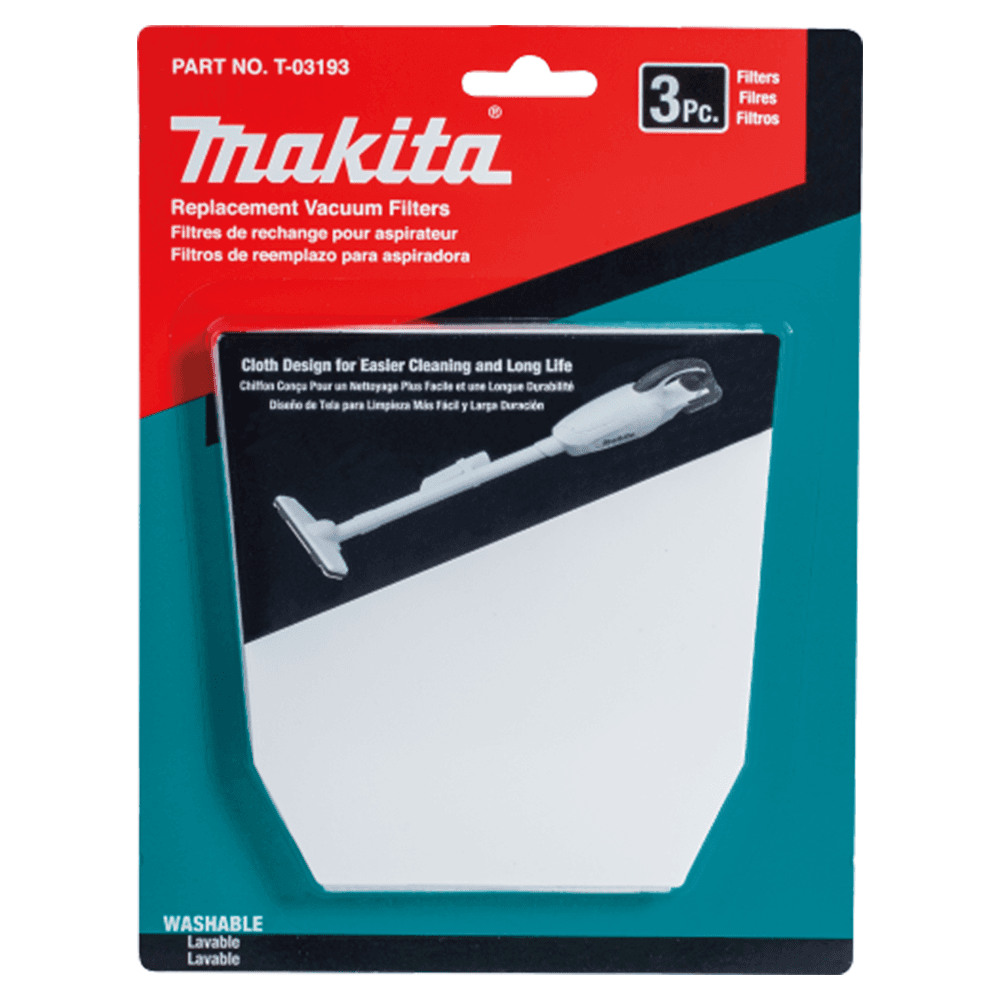 Cloth Vacuum Filter for XLC02/LC01/BCL180, 3/Pack Alt 3 - Image