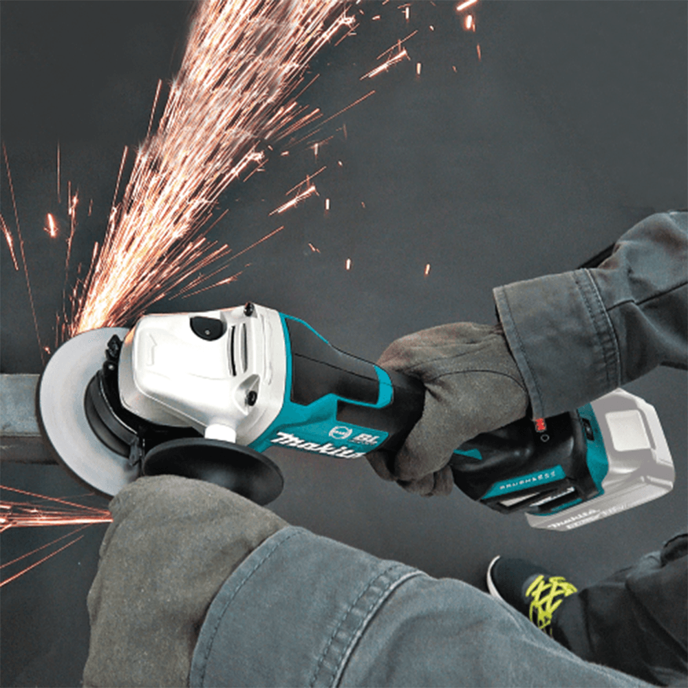 XAG20Z 5" 18V LXT Lithium‑Ion Brushless Cordless Paddle Switch Cut‑Off/Angle Grinder with Electric Brake Tool Only Alt 18 - Image