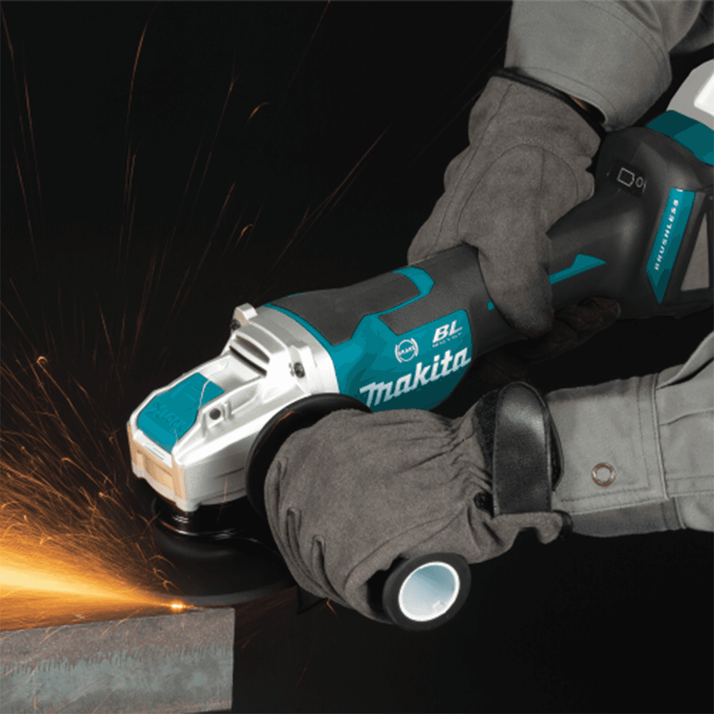 5" 18V LXT Lithium‑Ion Brushless Cordless Paddle Switch X‑LOCK Angle Grinder with AFT Tool Only Alt 13 - Image