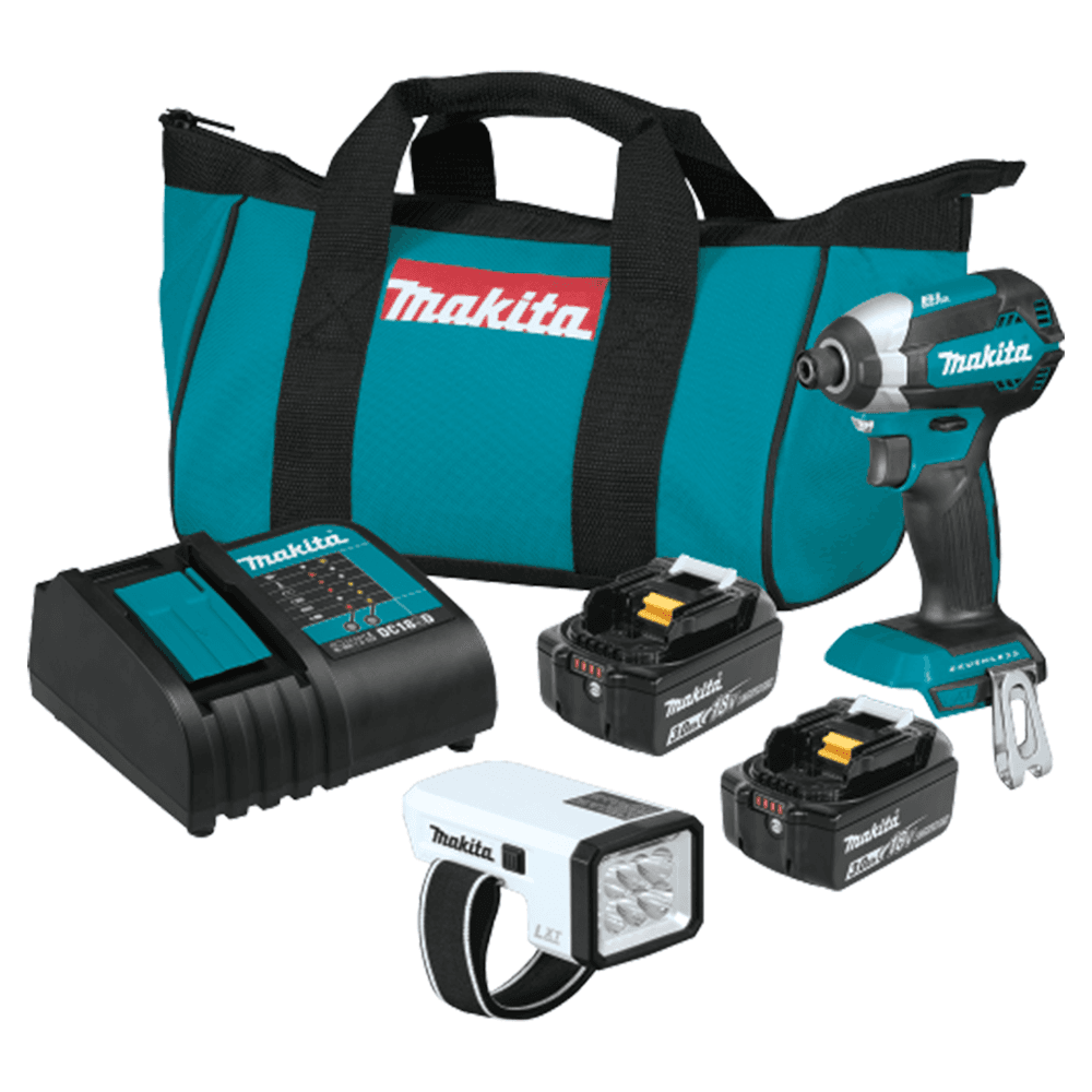 18V LXT Lithium‑Ion Brushless Cordless Impact Driver Kit with L.E.D Flashlight and 2 Batteries (3.0Ah) Alt 5 - Image