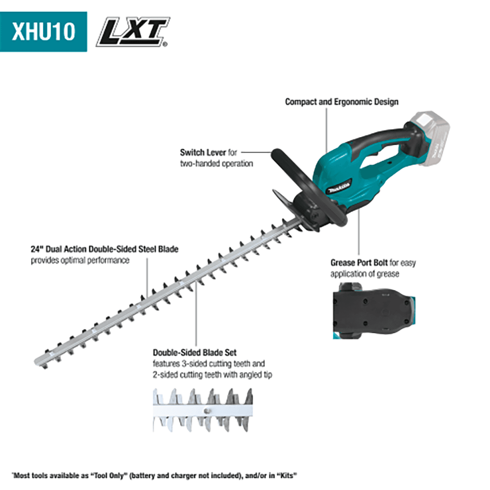 18V LXT Lithium‑Ion Cordless 24" Hedge Trimmer Kit (4.0Ah) Alt 2 - Image