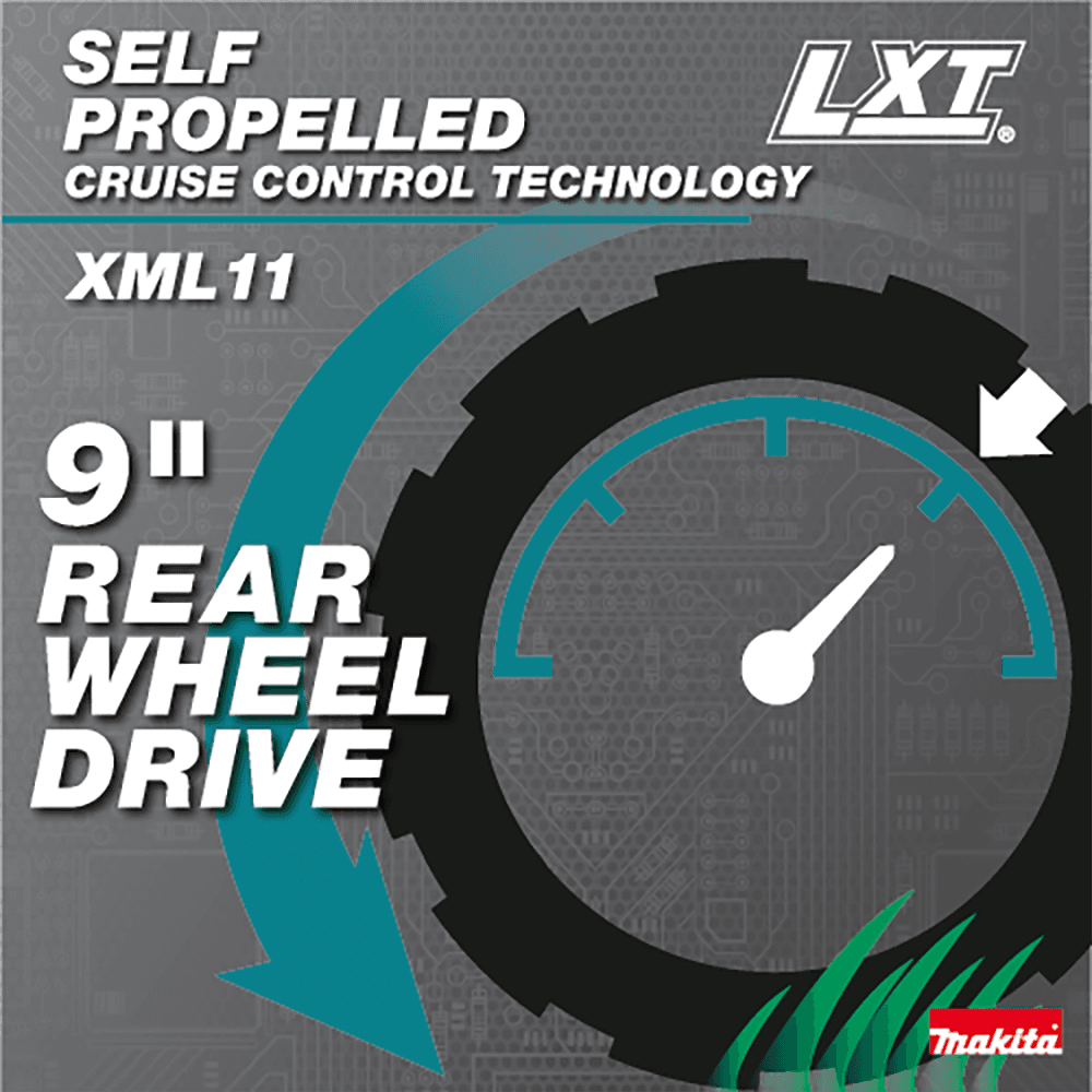 36V LXT 21" Self‑Propelled Lawn Mower Kit with 4 Batteries (5.0Ah) Alt 36 - Image