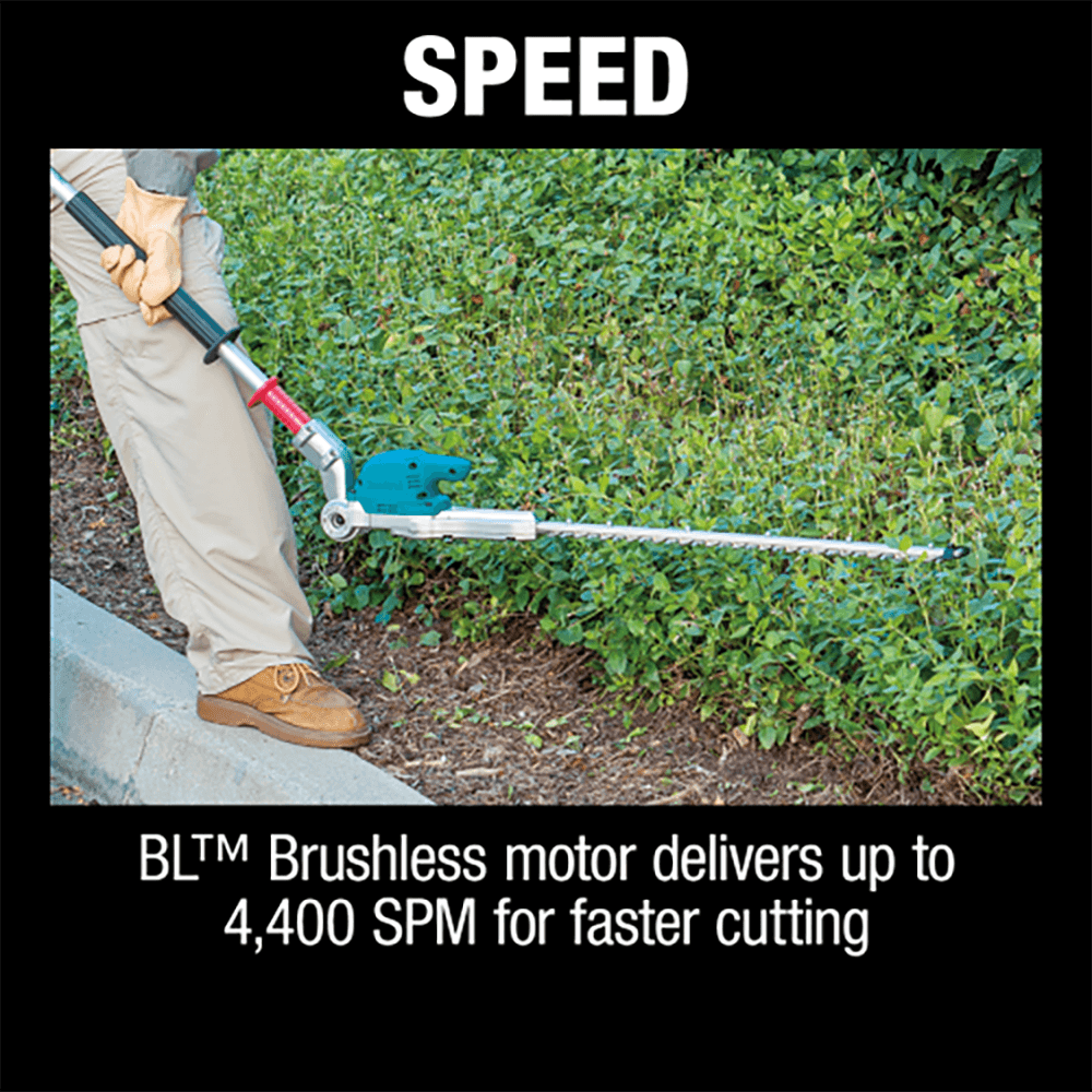 18V LXT Lithium‑Ion Brushless Cordless 20" Articulating Pole Hedge Trimmer Kit (5.0Ah) Alt 20 - Image