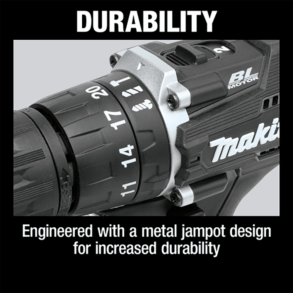 18V LXT Lithium‑Ion Sub‑Compact Brushless Cordless 1/2" Hammer Driver‑Drill Tool Only Alt 10 - Image