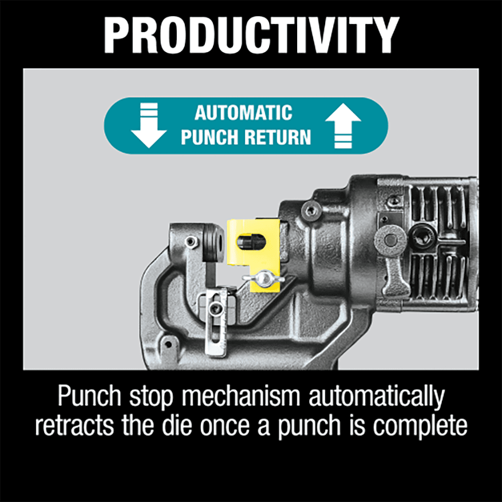 18V LXT Lithium‑Ion Cordless 5/16" Metal Hole Puncher Kit (5.0Ah) Alt 13 - Image
