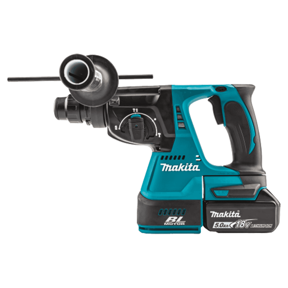 18V LXT Lithium‑Ion Brushless Cordless 1" SDS‑PLUS Rotary Hammer Kit with HEPA Dust Extractor Attachment (5.0Ah) Alt 9 - Image