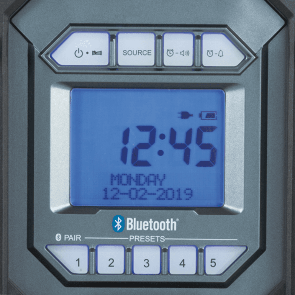 18V LXT 12V Max CXT Lithium‑Ion Cordless/Corded Bluetooth Job Site Charger/Radio, Tool Only Alt 4 - Image