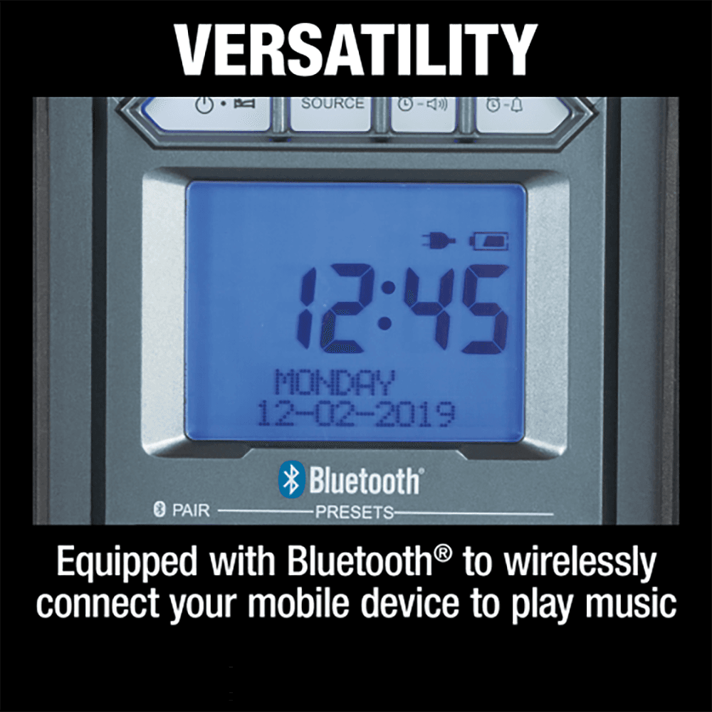 18V LXT 12V Max CXT Lithium‑Ion Cordless/Corded Bluetooth Job Site Charger/Radio, Tool Only Alt 8 - Image