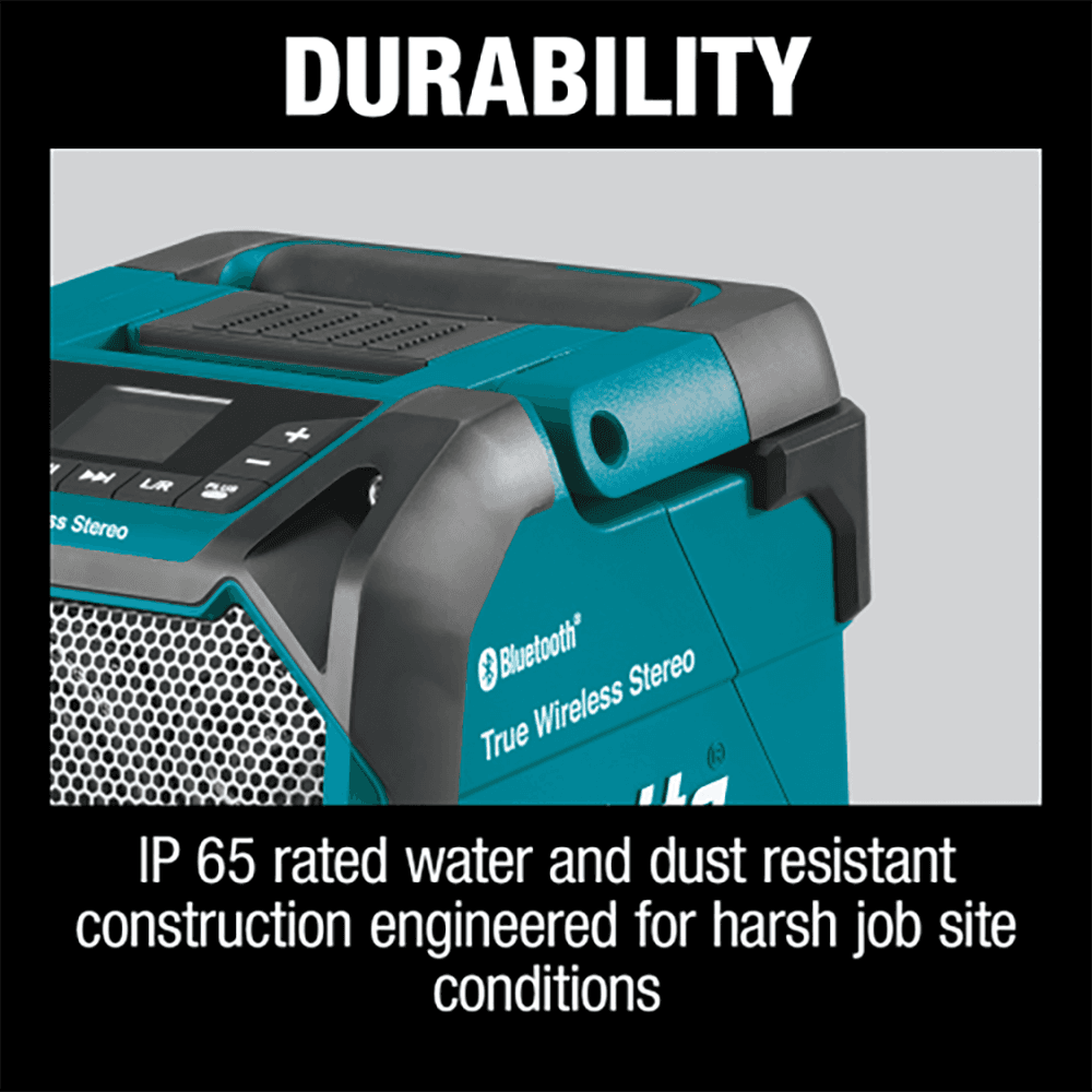 18V LXT 12V Max CXT Lithium‑Ion Cordless/Corded Bluetooth Job Site Speaker, Tool Only Alt 7 - Image