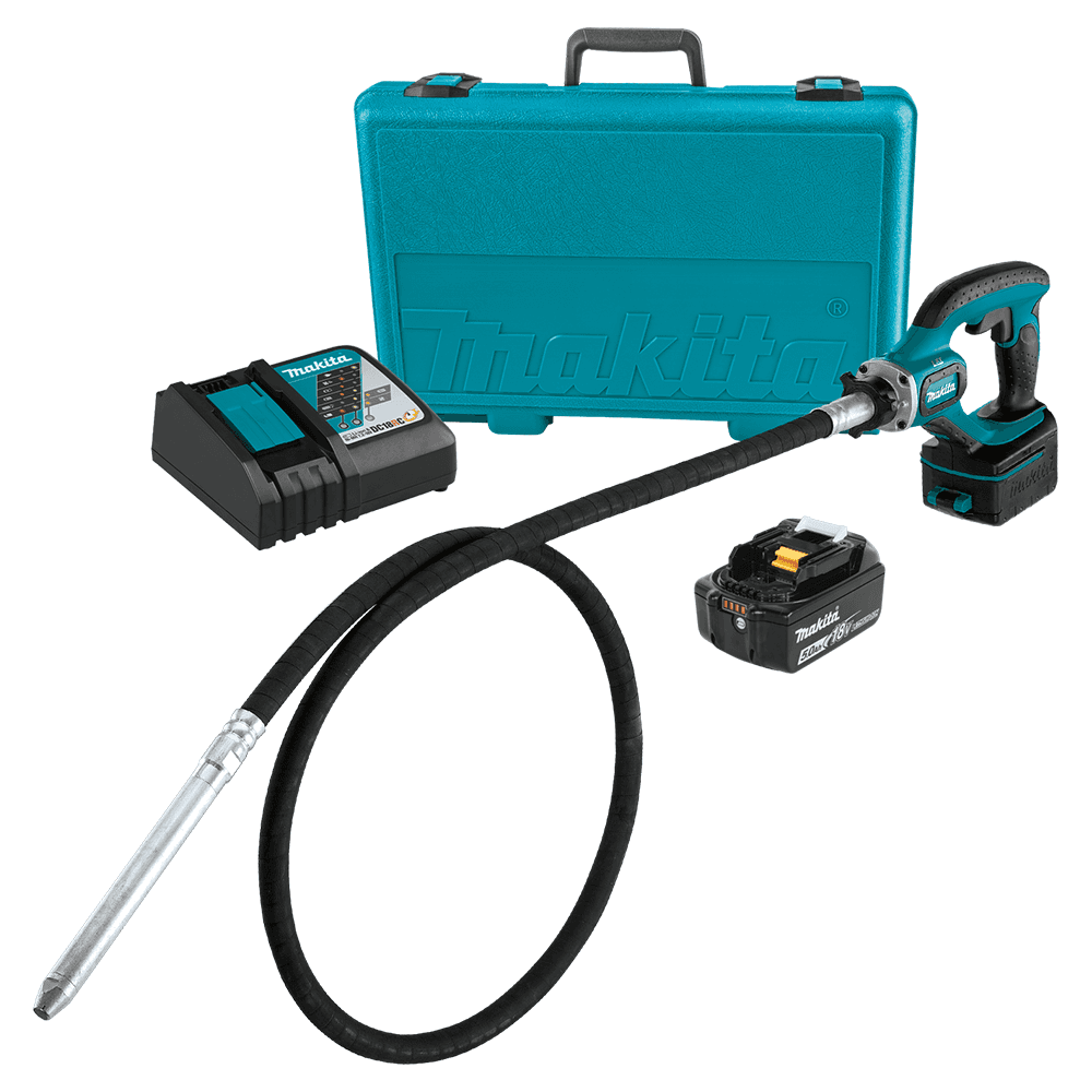 8' 18V LXT Lithium‑Ion Cordless Concrete Vibrator Kit (5.0Ah) Main - Image