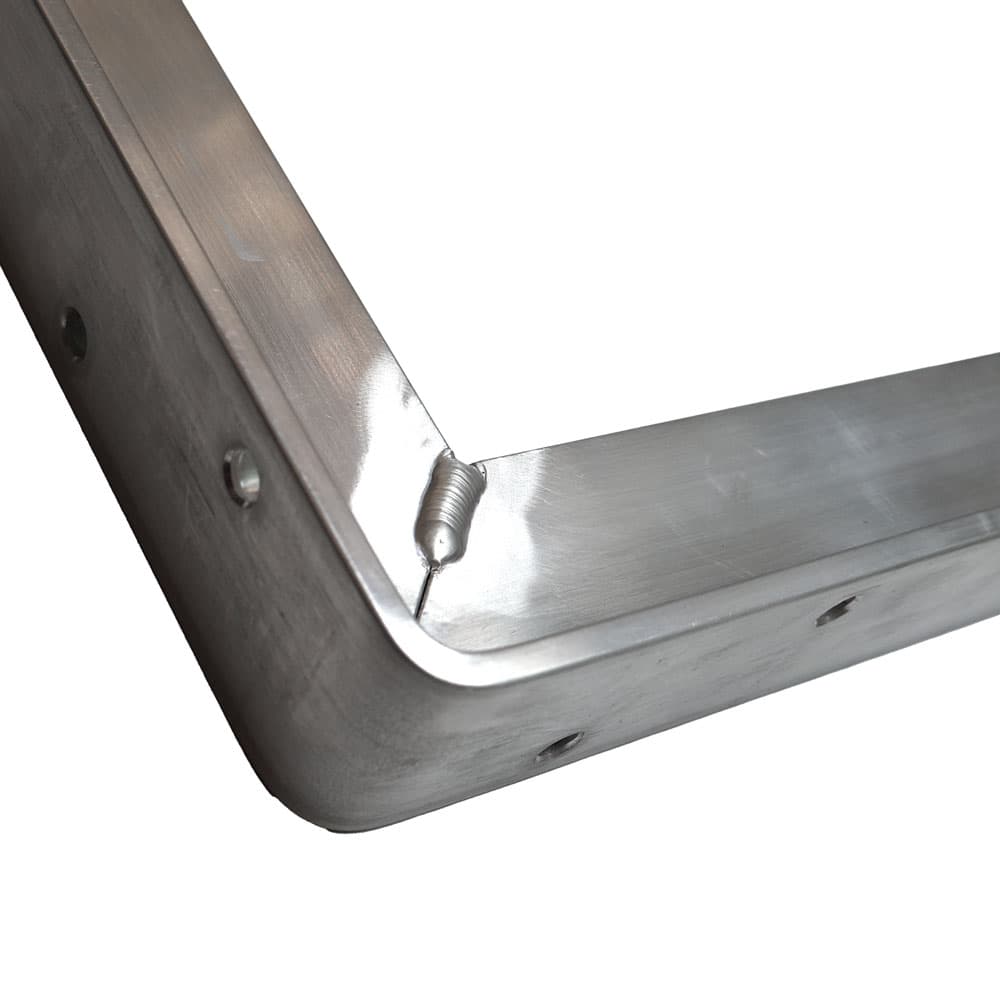 24" Aluminum Counter & Support Bracket, Mill Finish-Alternate View