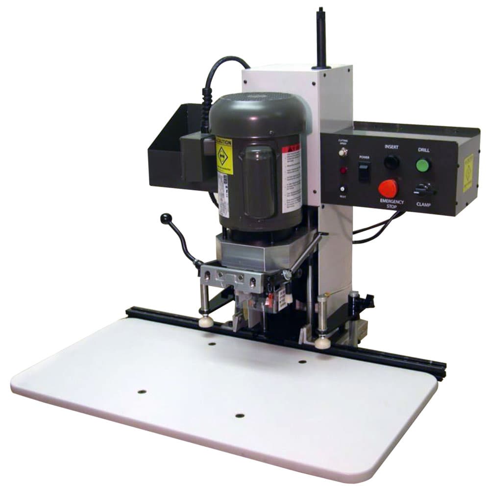 220V 1-Phase Pneumatic Pro Hinge Insertion Machine