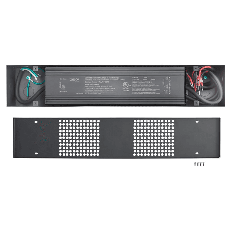 12VDC 300W Dimmable Power Supply, 17-27/32", Black Alt 3 - Image