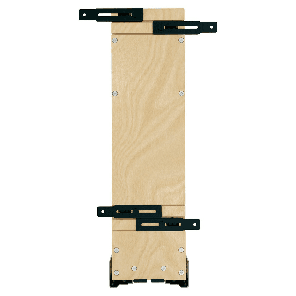5" Craftsman Base Cabinet Pullout with Tray Divider/Foil Wrap Holder for 9" Base Cabinets, Light Brown Alt 3 - Image