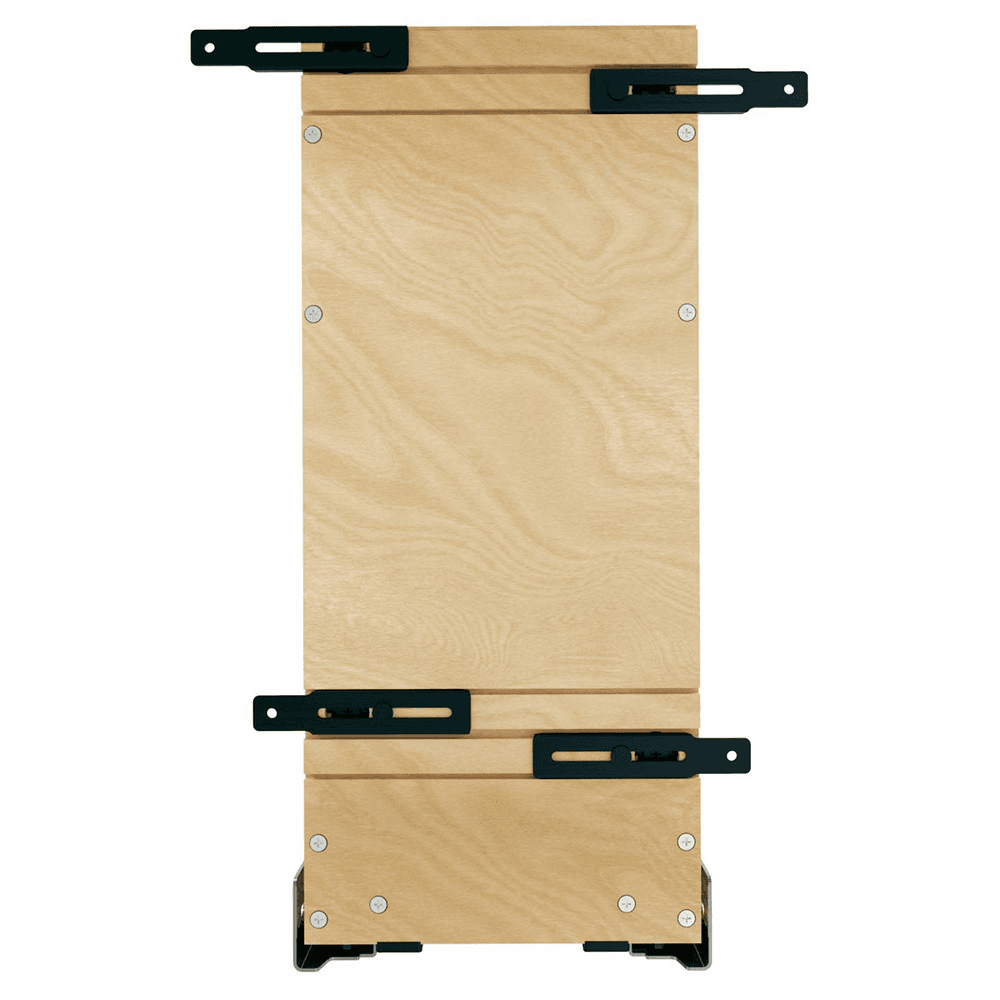 8" Craftsman Base Cabinet Pullout with Tray Divider/Foil Wrap Holder for 12" Base Cabinets, Light Brown Alt 3 - Image