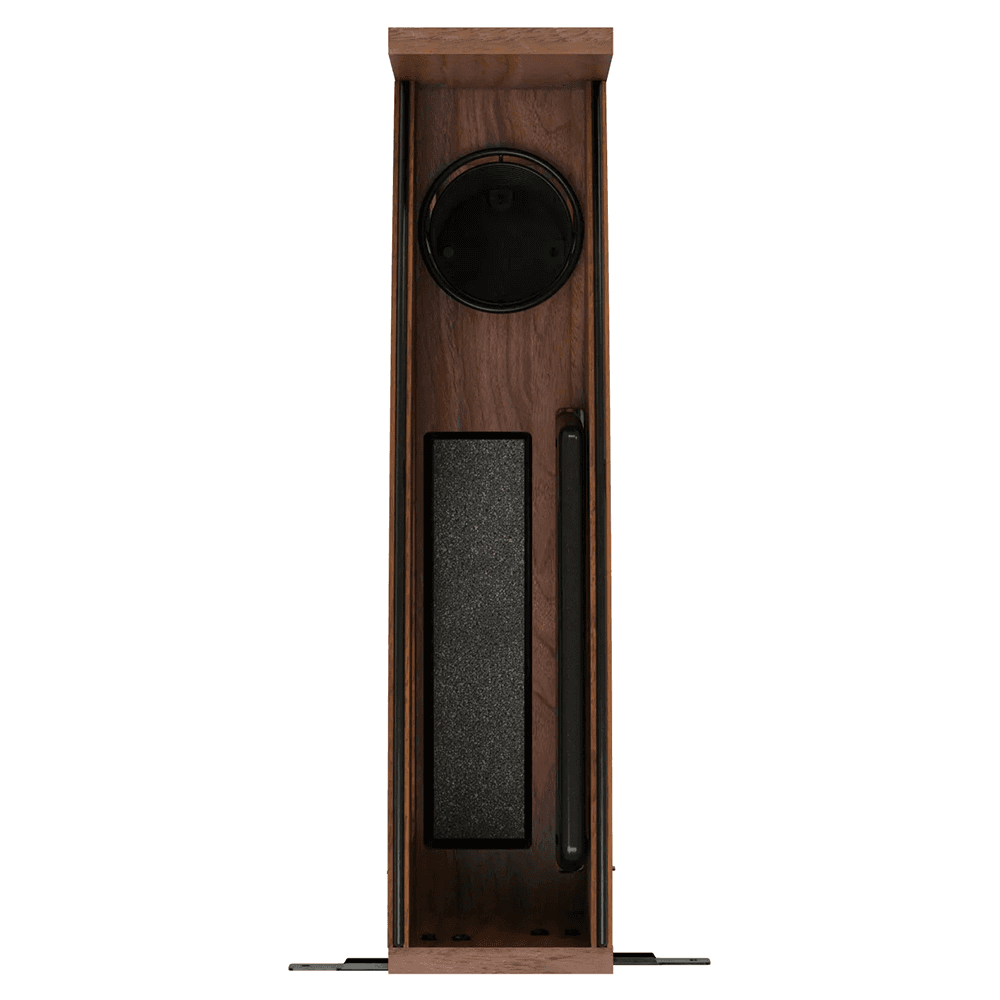 5" Craftsman Knife Block Pullout Organizer with Black Accents for 9" Base Cabinets, Dark Brown Alt 2 - Image