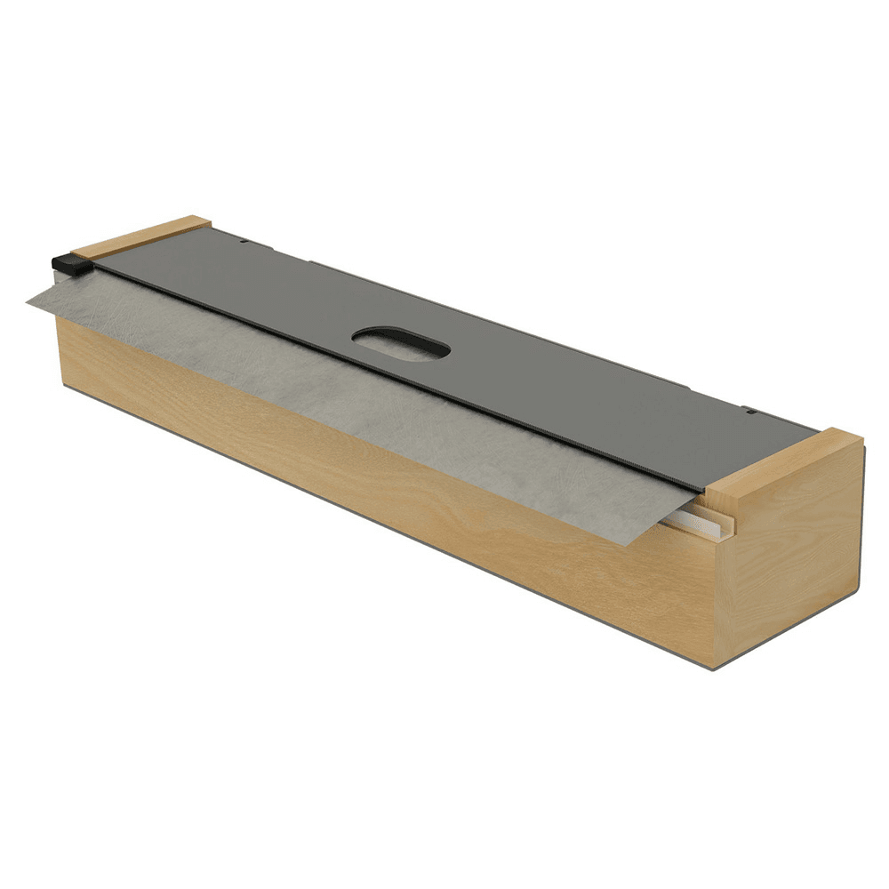 3-3/8" Foil Wrap Insert with Sliding Cutting Blade, Black Alt 1 - Image
