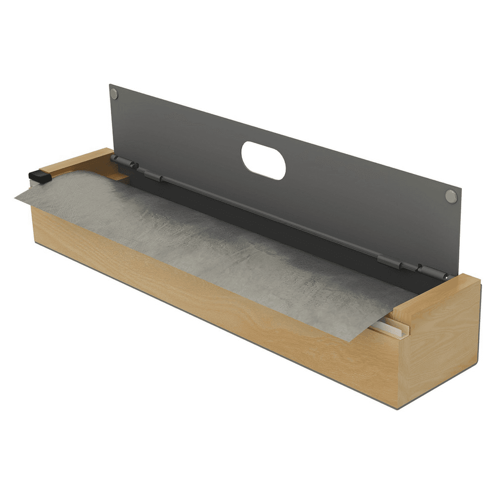 3-3/8" Foil Wrap Insert with Sliding Cutting Blade, Black Alt 2 - Image