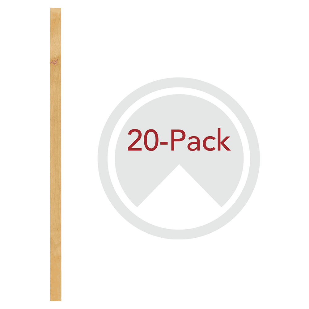 57-7/16" x 1-1/8" 4PILU Wood Pilaster System, Light Brown Main - Image