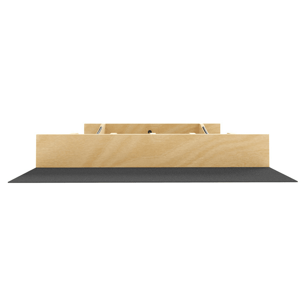 16-1/4" Craftsman Cutlery Drawer Insert with Black Accent, Light Brown Alt 2 - Image