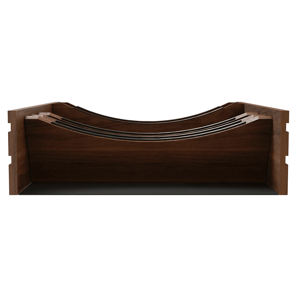 30" 4WDIVCC Deep Drawer Divider Insert, Dark Brown Alt 1 - Image