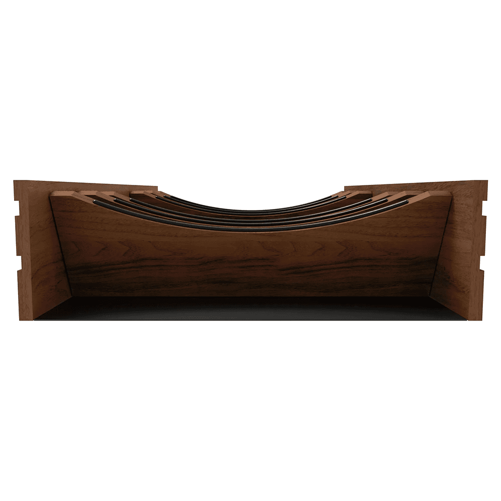 36" 4WDIVCC Deep Drawer Divider Insert, Dark Brown Alt 1 - Image