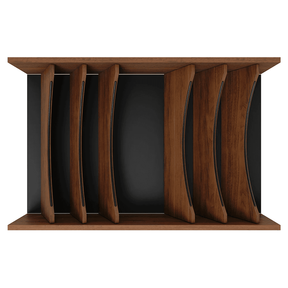 36" 4WDIVCC Deep Drawer Divider Insert, Dark Brown Alt 8 - Image