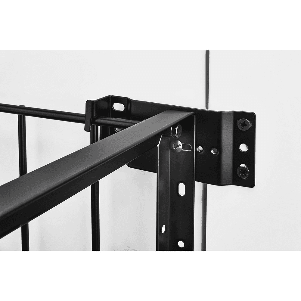 Door-Mount Extender Bracket, Black (25/Box) Alt 1 - Image