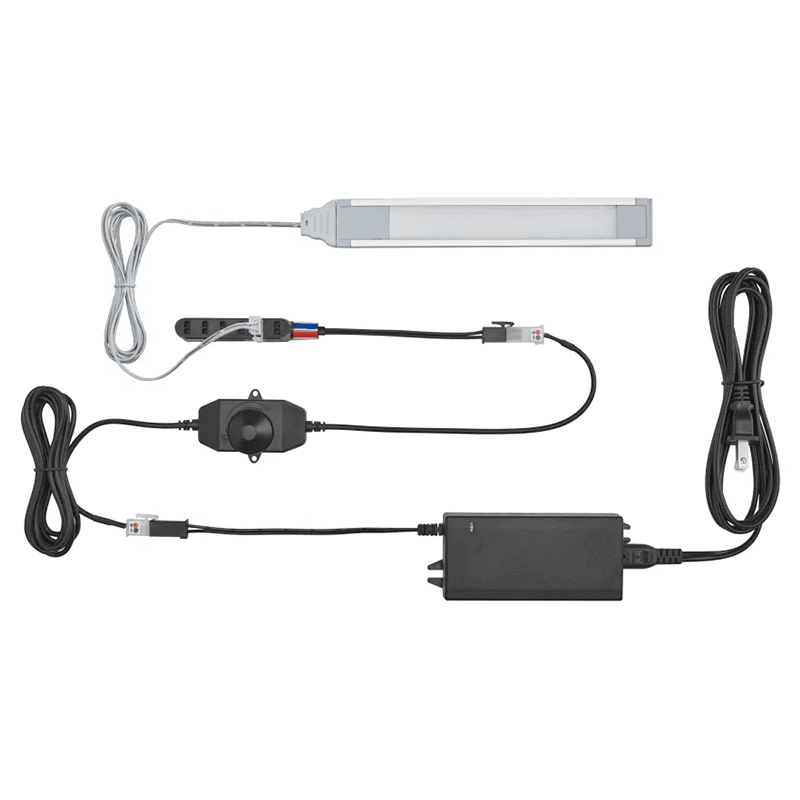 12VDC 4W Eurolinx 2.0 Warm White LED Linear Light, 31-3/4", Silver, 3000K Alt 1 - Image