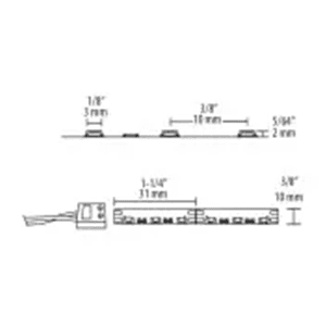 12V 41W Edge Emitting Warm White FlexTape LED Strip Light, 16.4' Roll, 2700k, White Alt 6 - Image
