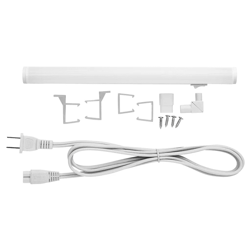 120V 18W T5 Trescent Warm White LED Linear Light, 47-1/2", White, 3000K Alt 1 - Image