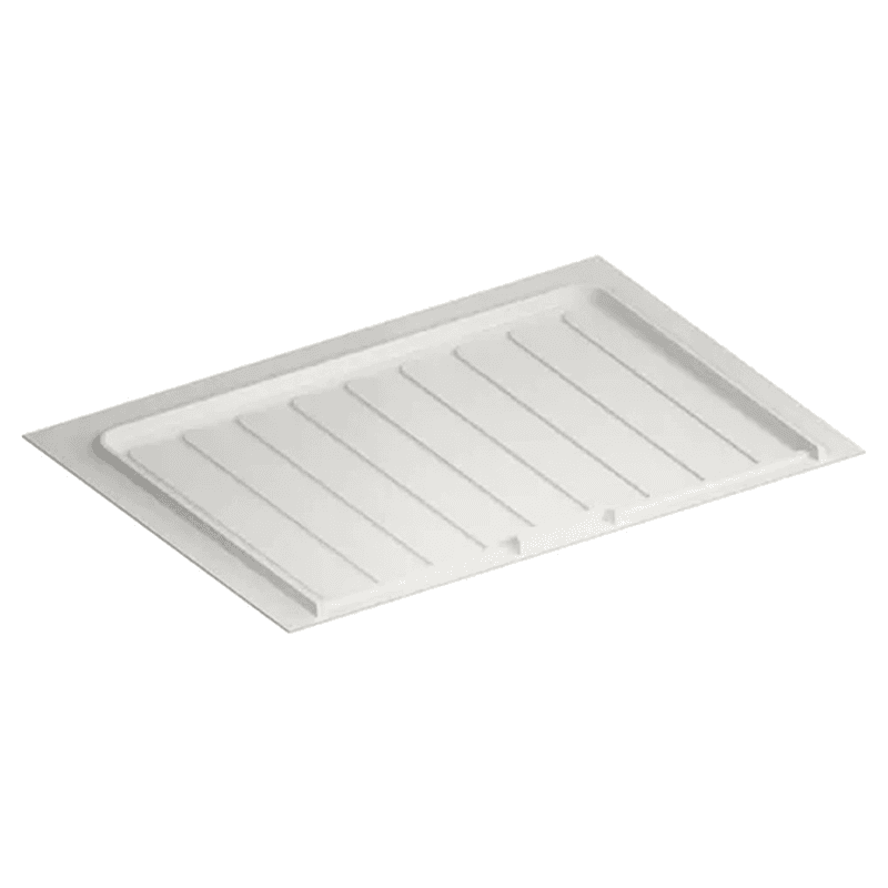 27"-30" Undersink Vanity Drip Tray, White Main - Image