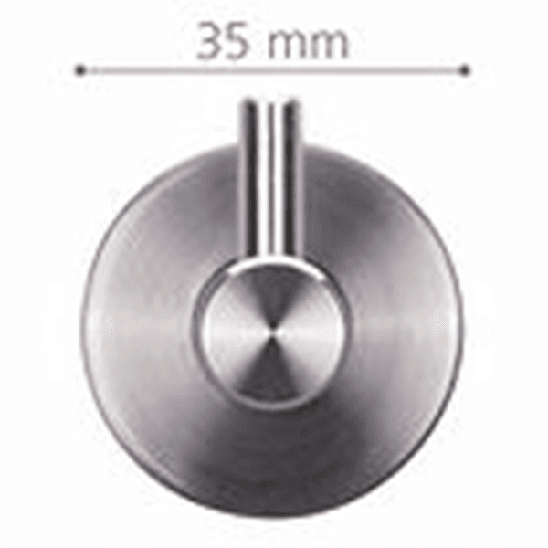 61mm 44410 Series Hook, Brushed Satinless Steel Alt 2 - Image