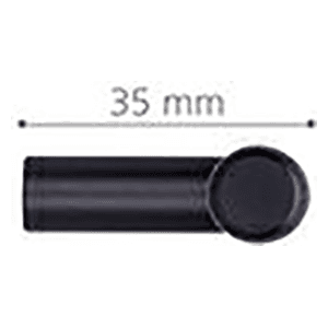 1-9/16" 33998 Series Cabinet T-Handle Knob, Matte Black Alt 4 - Image
