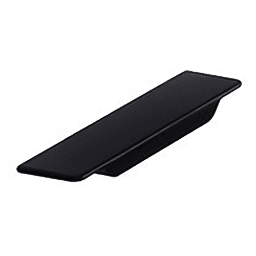 2-1/2" 2Z045 Series Cabinet Tab Pull, Matte Black Main - Image