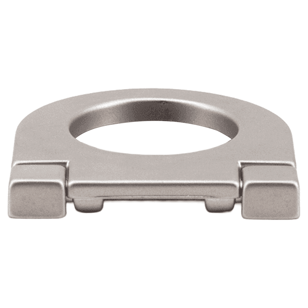 1-1/16" Folding Flush Pull, Satin Nickel Alt 3 - Image