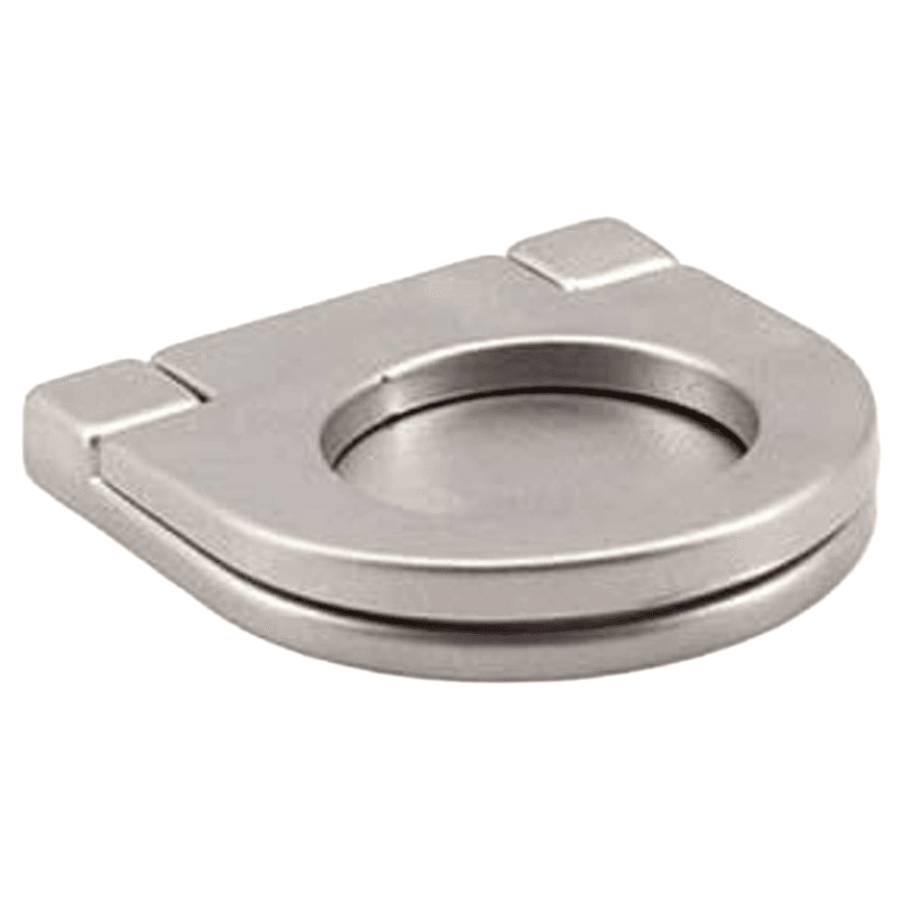 1-1/16" Folding Flush Pull, Satin Nickel Main - Image
