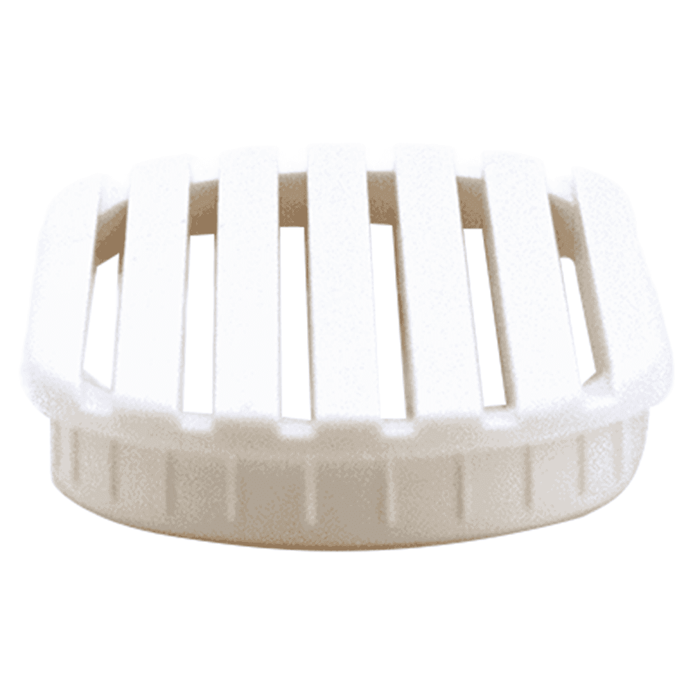 3-9/16" Plastic Air Ventilator, White Alt 2 - Image