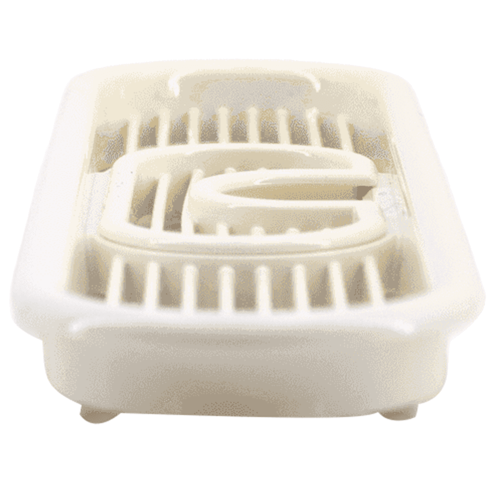 6-15/16" Air Ventilator with Cable Grommet, White Alt 3 - Image