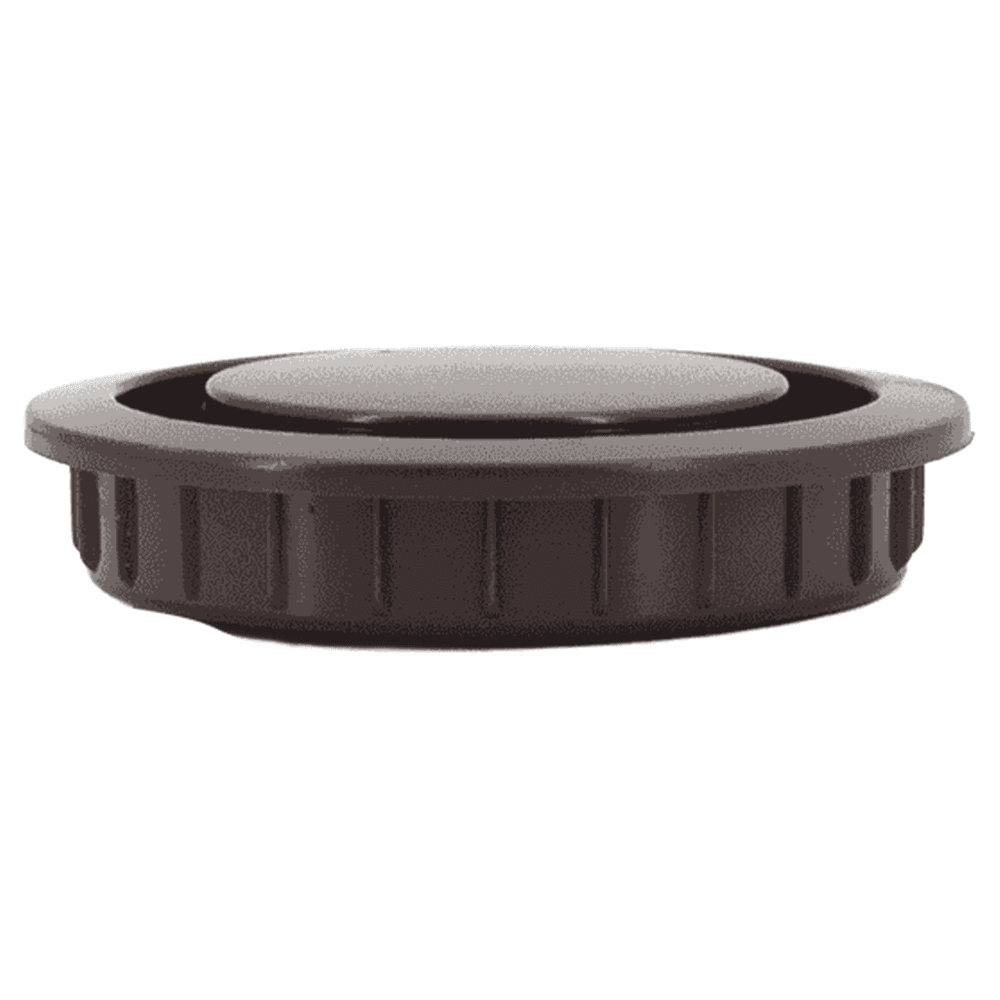 APM-4045 1-3/4" Round Plastic Air Ventilator, Brown Alt 2 - Image