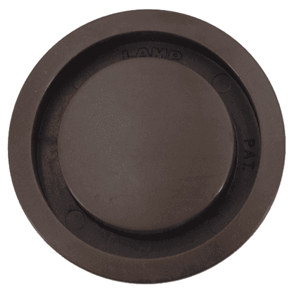 2-3/16" Round Plastic Air Ventilator, Brown Alt 1 - Image