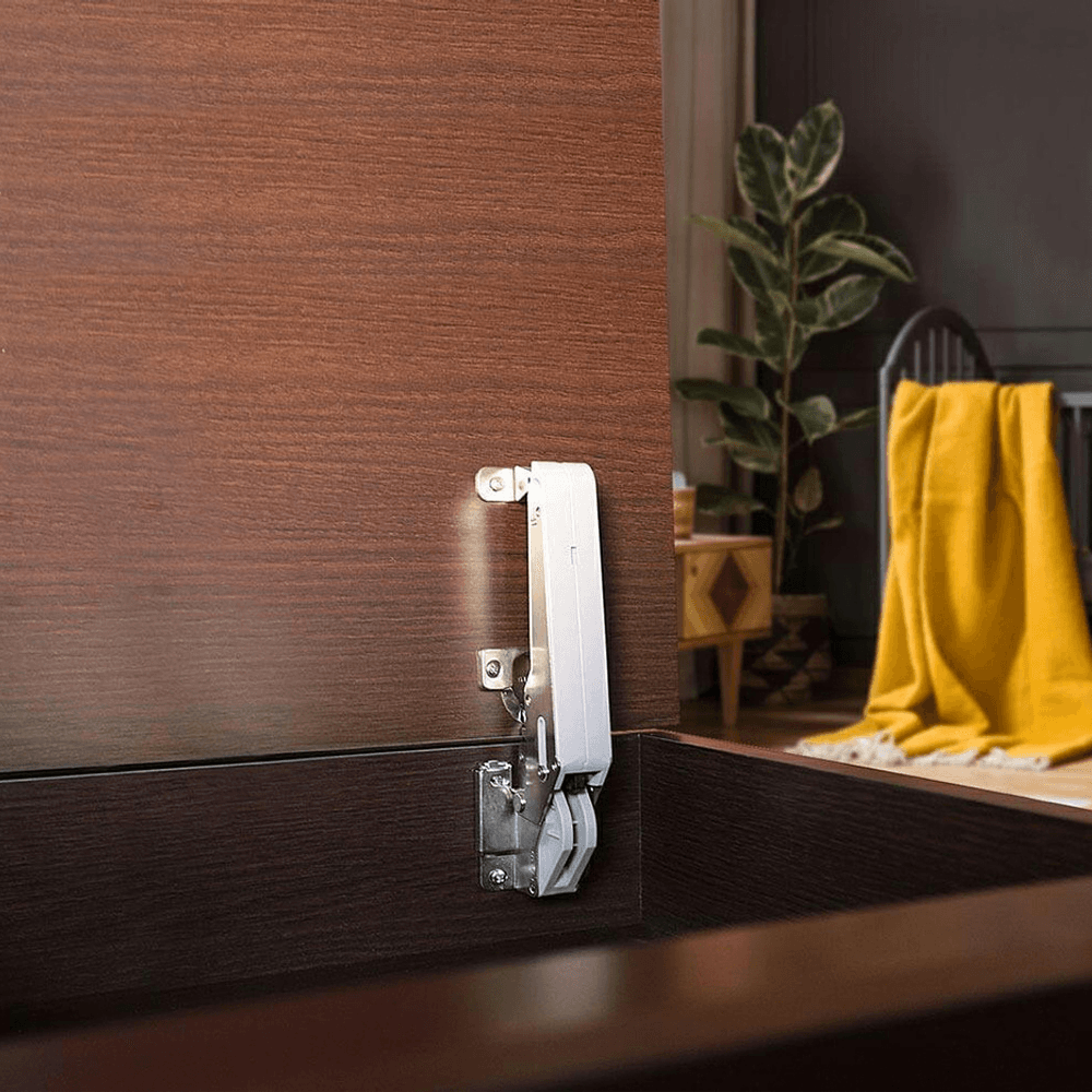 Aileron Stay MD 90° Up-Opening Top-Lid with Hinge, Grey Alt 5 - Image