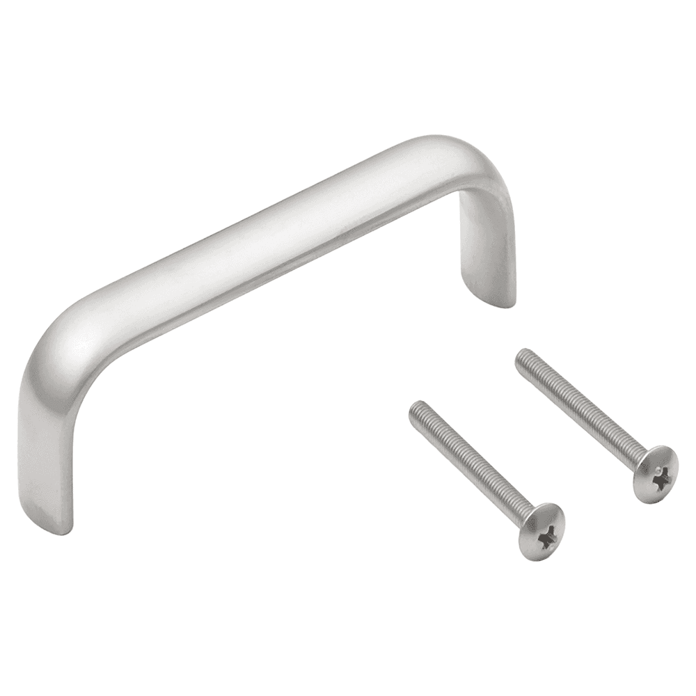 2-9/16" Cabinet Handle Pull, Satin Main - Image