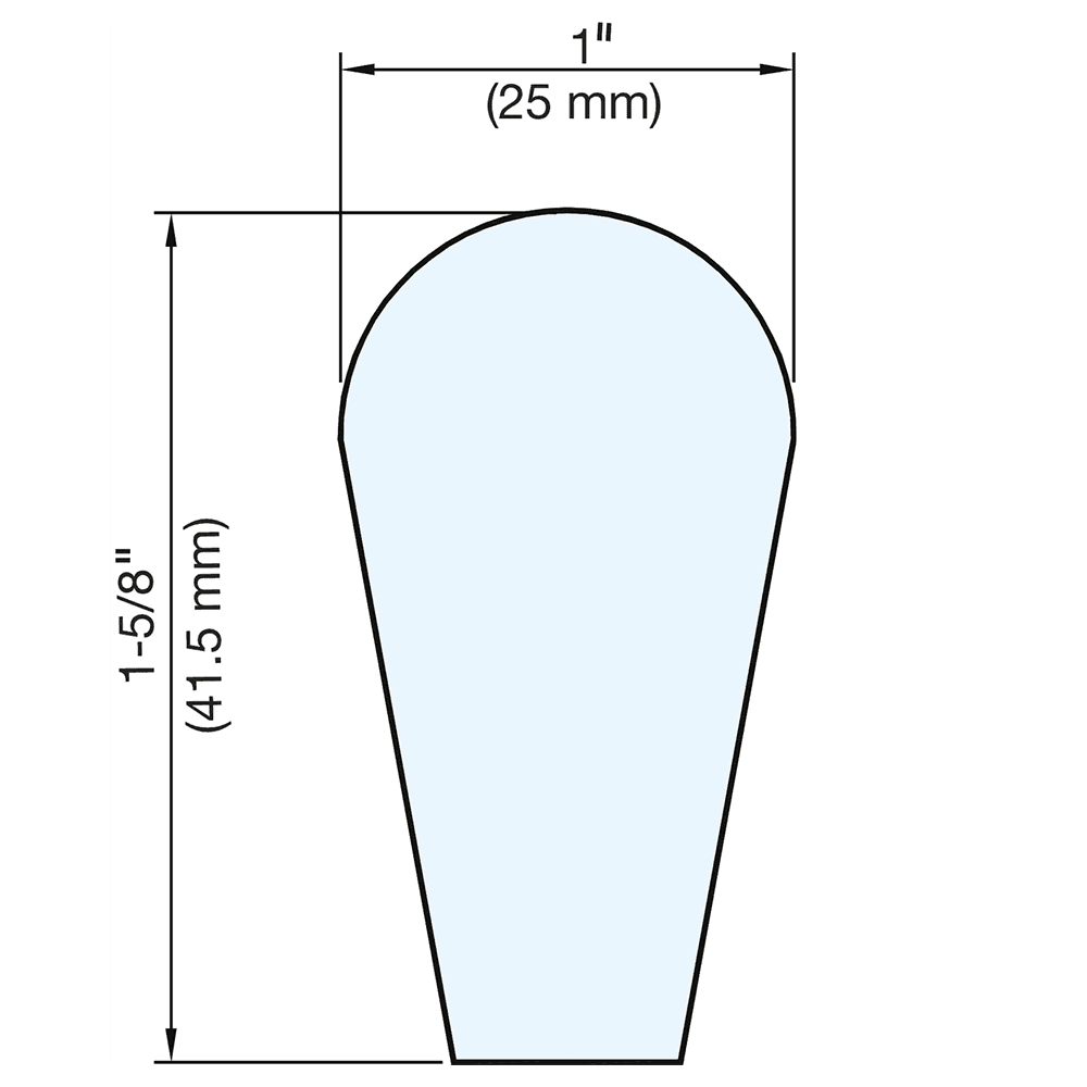 25mm SUS Knob, Satin Alt 8 - Image