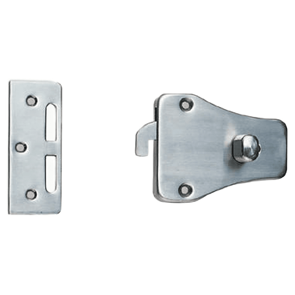 Sliding Door Latch, Satin Main - Image