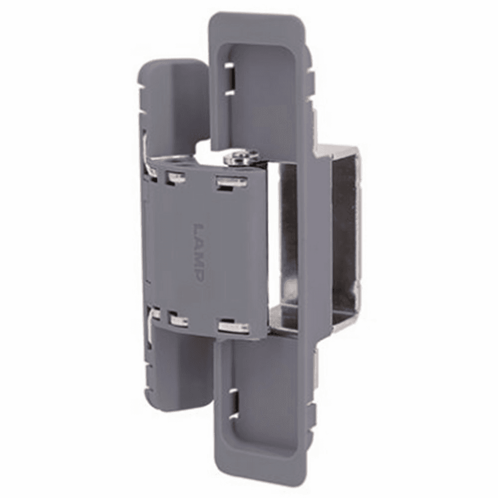 HES2S 3-Way Adjustable Concealed 125° Opening Hinge (Frame-Surface Mount), Dark Grey Alt 1 - Image