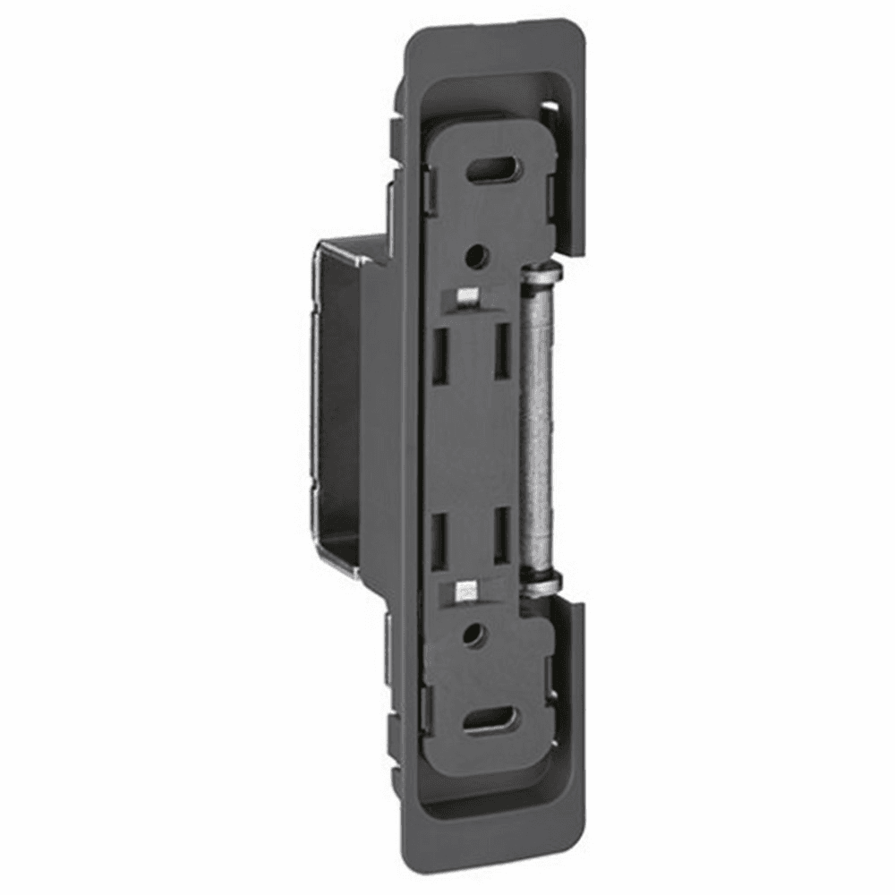 HES2S 3-Way Adjustable Concealed 125° Opening Hinge (Frame-Surface Mount), Dark Grey Alt 5 - Image