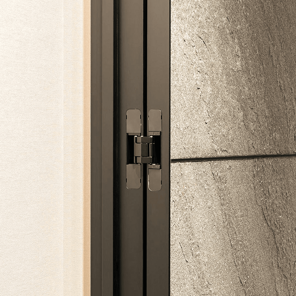 HES3D-120 3-Way Adjustable Concealed Hinge, Black Alt 22 - Image